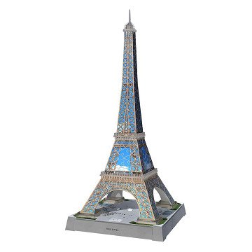 Ravensburger 3D Puzzel Iconics Eiffeltoren - Met Licht - 243st.