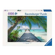 Ravensburger Legpuzzel Dream Beach on the Malededives - 4000st.