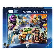 Ravensburger Legpuzzel The Mandalorian and Grogu - 500st.