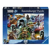 Ravensburger Legpuzzel The Mandalorian and Grogu - 1000st.