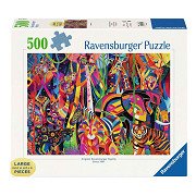 Ravensburger Legpuzzel Jeweled Jungle - 500 XL st.