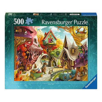 Ravensburger Puzzle „Zuhause ist es am schönsten“ – 500 Teile