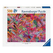 Ravensburger Jigsaw Puzzle Fish in Fuchsia - 500 pcs.