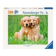 Ravensburger Legpuzzel The Golden Retriever brothers - 500st.
