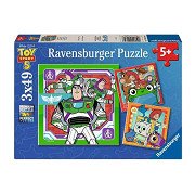 Ravensburger Puzzle Toy Story 5 - 3 x 49 Teile