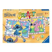 Ravensburger CreArt Malen nach Zahlen – Stitch & Angel