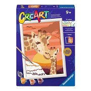 Ravensburger CreArt Malen nach Zahlen – Giraffen