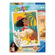 Ravensburger CreArt Paint by Numbers - Vaiana's Adventures