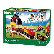 Brio Treinset met Boerderij - 20dlg.