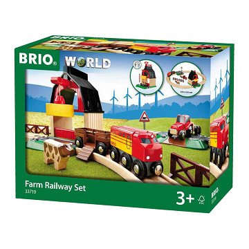 Brio Treinset met Boerderij - 20dlg.
