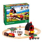 Brio Treinset met Boerderij - 20dlg.