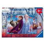 Ravensburger Jigsaw Puzzle Frozen 2 Journey into the Unknown - 2x12 pcs.