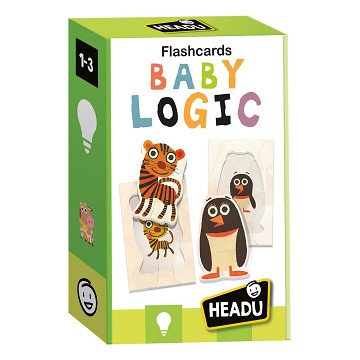 Headu Flashcards Baby Logic Shapes and Sorting Puzzle