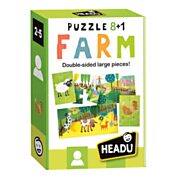 Headu Jigsaw Puzzle Double Sided 8in1 Farm