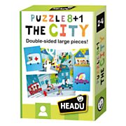 Headu Jigsaw Puzzle Double Sided 8in1 City
