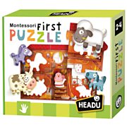 Headu My First Puzzle Farm with 5 Wooden Animals