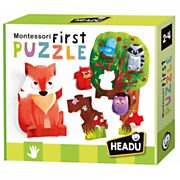 Headu My First Puzzle Forest with 5 Wooden Animals