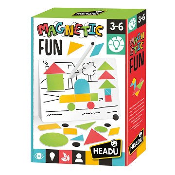 Headu Drawing with Magnetic Shapes