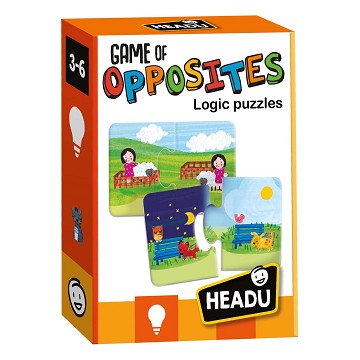 Headu Kies de Juiste Volgorde Puzzel Tegenstellingen Spel