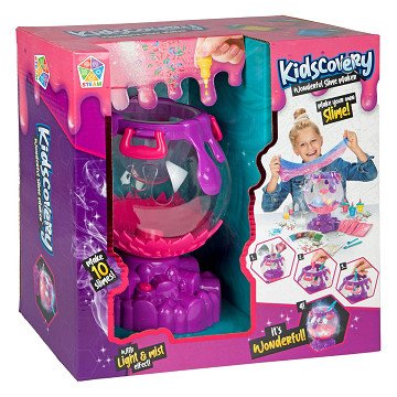 Kidscovery Magischer Schleim Glaskugel mit Licht