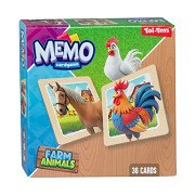 Memo Memory Spiel Bauernhoftiere