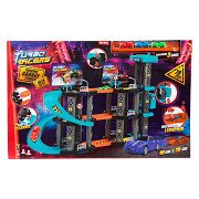 Turbo Racers Parkeergarage met Lift