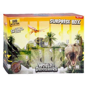 Dino-Überraschungsbox – 12 Stück