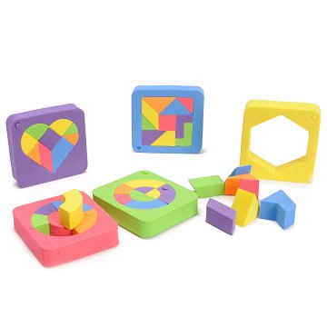 Gekleurde Foam Puzzel