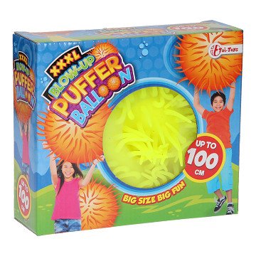 Inflatable Spiky Ball - Yellow