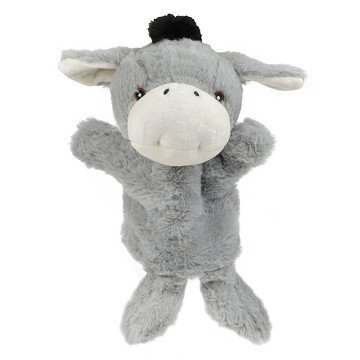 Plush Hand Puppet - Donkey