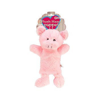 Plush Hand Puppet - Pig