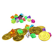 Pirate Coins and Diamonds