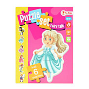 Puzzle set Fairy Tales with 6 Puzzles