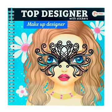 Top Designer Schetsboek - Feest met Stickers