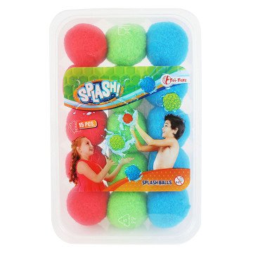 Super Splash Balls, 15 pcs.