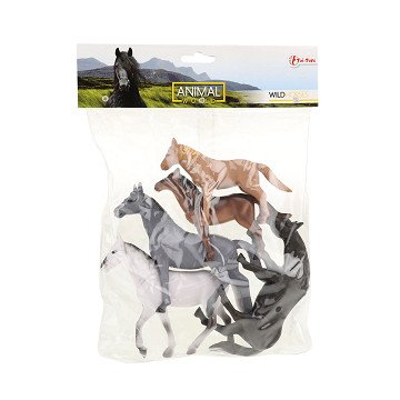 Animal World Horses, 5 pcs.