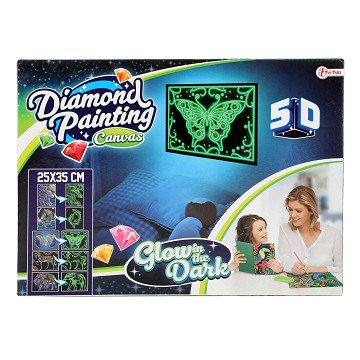 Diamond Painting Glow in the Dark - Elephant