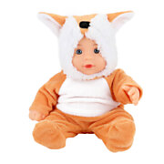 Baby Beau Baby Doll in Animal Suit - Fox