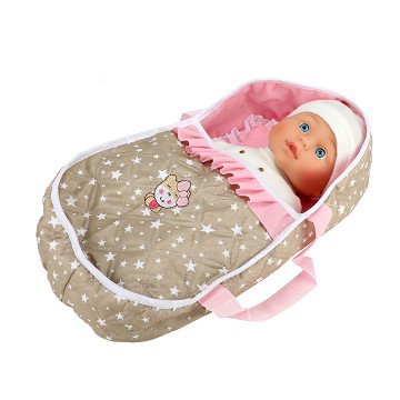 Lovely Baby Baby Doll with Carry Cot, 32cm