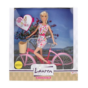 Lauren Teen Doll with Bike - Blonde