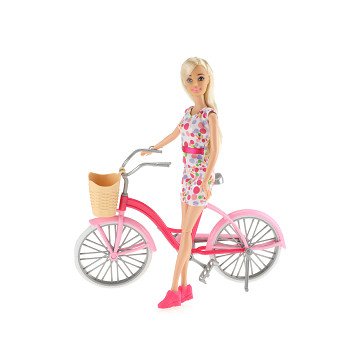 Lauren Teen Doll with Bike - Blonde