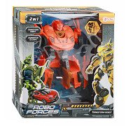 Roboforces Transform Car Robot Orange