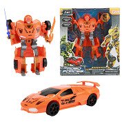 Transformers Rescue Bots Optimus Prime Giocattolo 11 Cm | Action Figure 2 In 1 Da Robot A Camion | Per Bambini Da 3 Anni