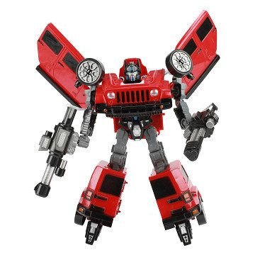 Roboforces Change Robot – SUV Levin Warrior Red