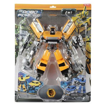 Roboforces Changing Robot – SUV The Super Morpf Yellow