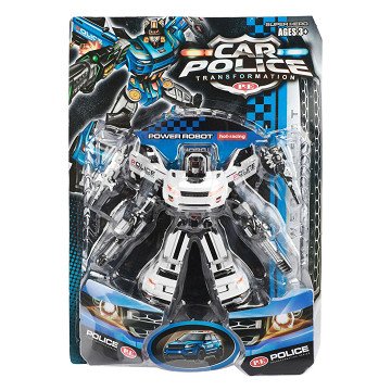 Roboforces Change Robot - SUV Police White