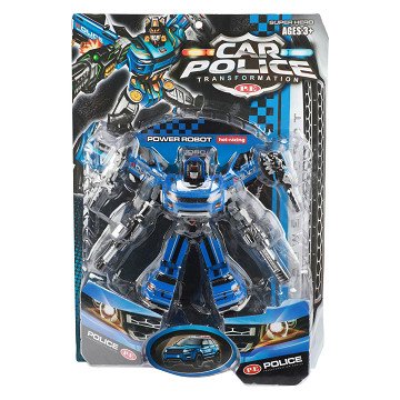 Roboforces Change Robot - SUV Police Blue