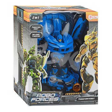 Roboforces Change Robot - Car Blue