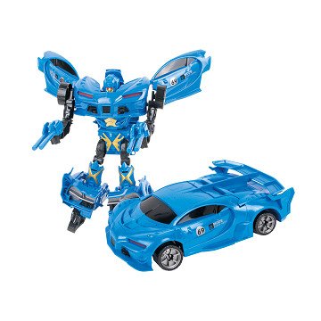 Roboforces Change Robot - Car Blue