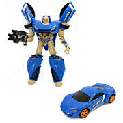 Roboforces Changing Robot - Race Car Blue
